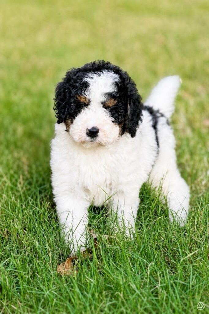 Portrait of Maximus, one of the latest puppies.